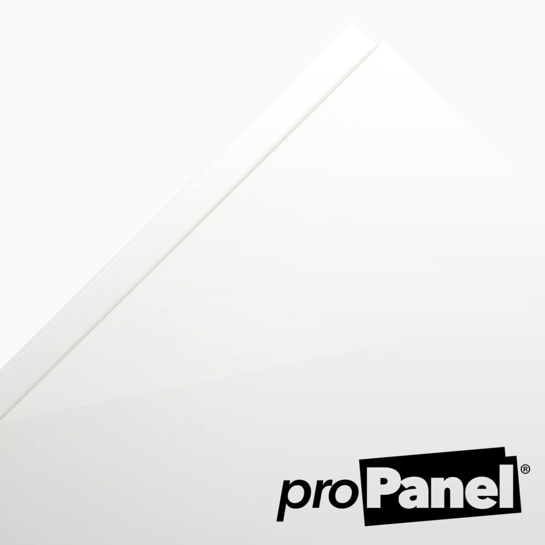 4 X WHITE GLOSS 250MM X 5MM X 2700MM X WIDE PVC WATER PROOF PANELS