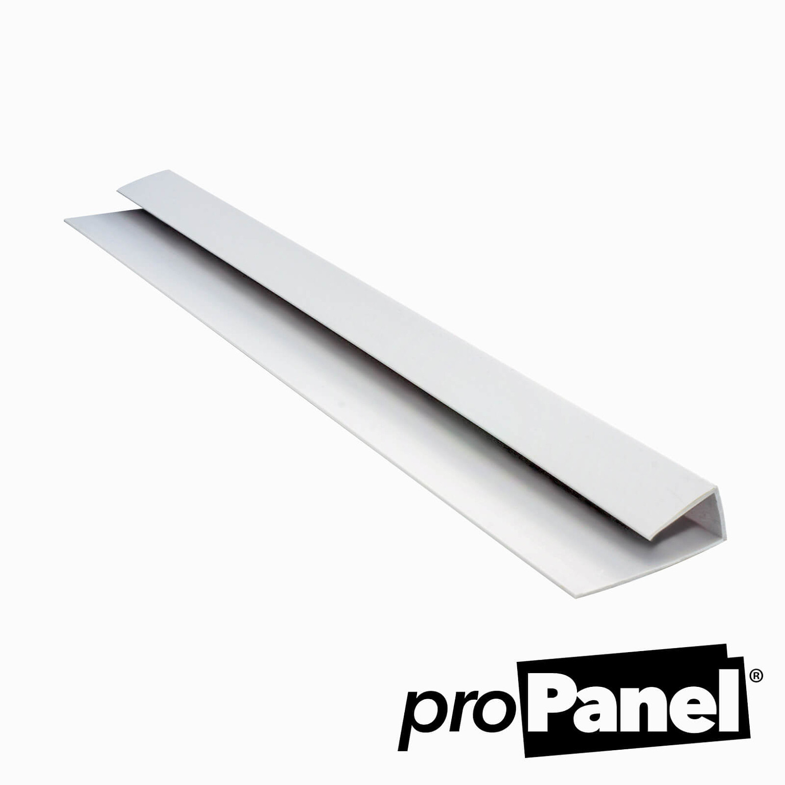 8mm White End Cap Trim 2700mm Length Cladding Store
