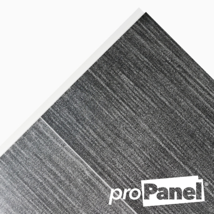 PROPANEL® 8mm large Modern Tile Anthracite Grey close up