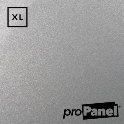 PROPANEL® XL 1m Wide Grey Quartz Gemstone shower wall panel close up
