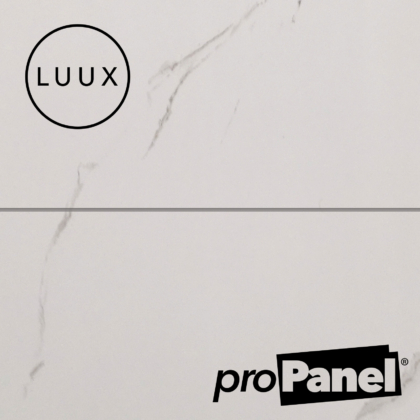Bianco Carrara Marble Tile by PROPANEL® from the LUUX collection